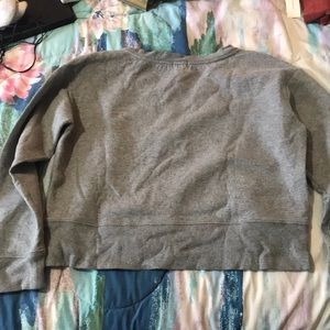 J. Crew Tops - Jcrew cropped grey sweatshirt J. Crew Tops - Jcrew cropped grey sweatshirt
